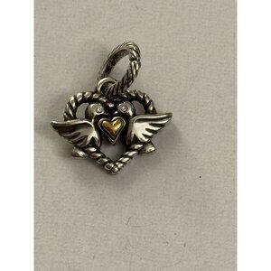 Brighton Lovey Dovey Heart Charm Pendant D21